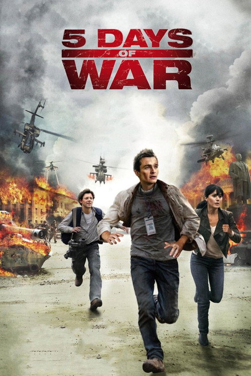 5 Days of War Poster